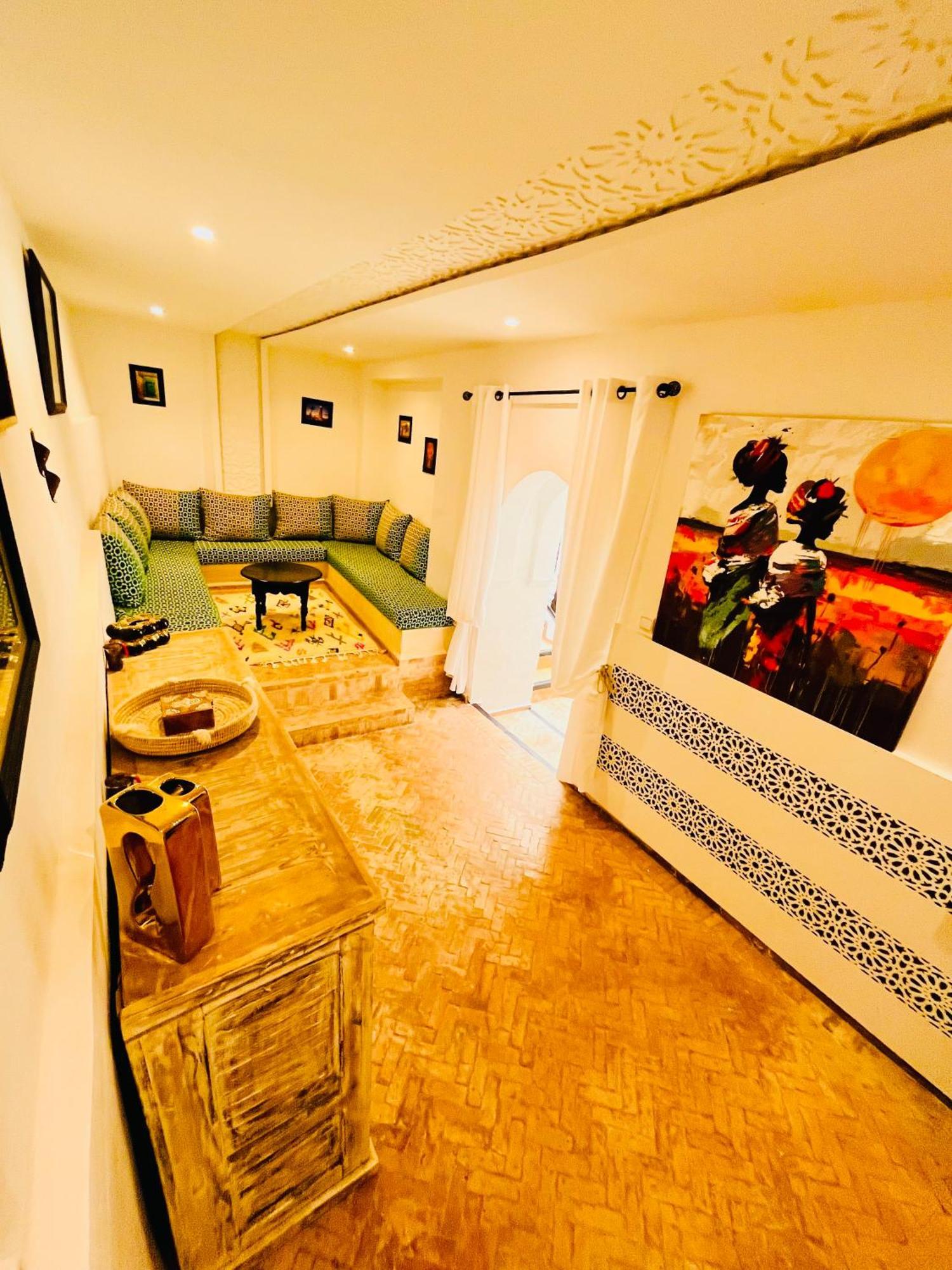 Riad Darna 4 Chambres Avec Piscine Et Petit Dejeuner Μαρακές Εξωτερικό φωτογραφία