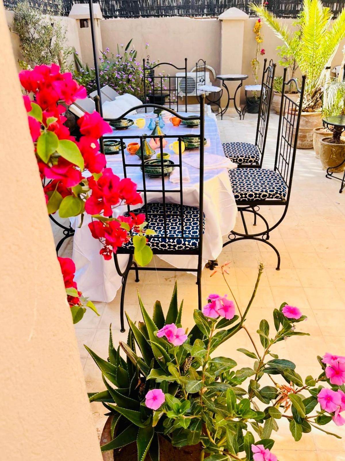 Riad Darna 4 Chambres Avec Piscine Et Petit Dejeuner Μαρακές Εξωτερικό φωτογραφία