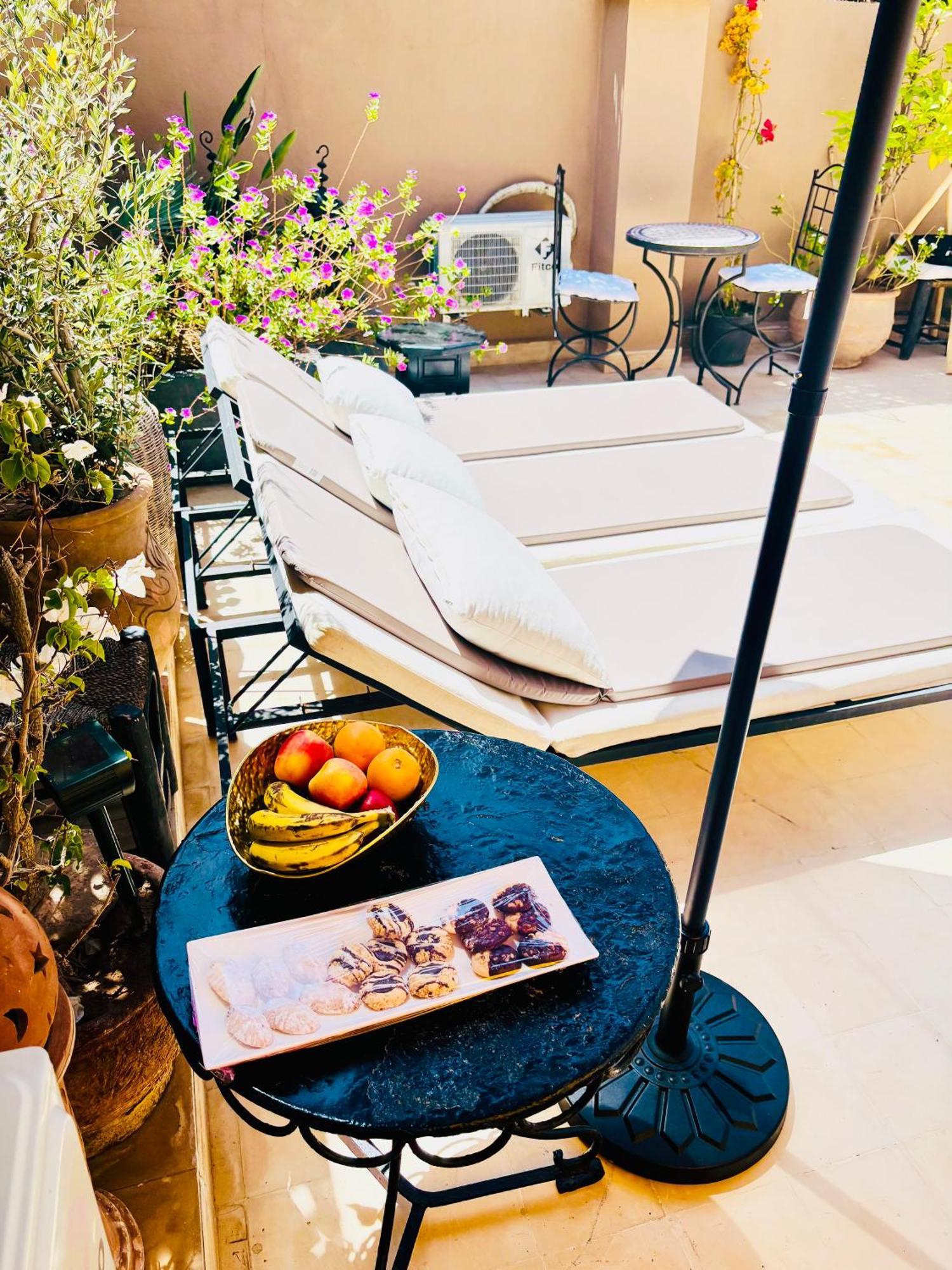 Riad Darna 4 Chambres Avec Piscine Et Petit Dejeuner Μαρακές Εξωτερικό φωτογραφία