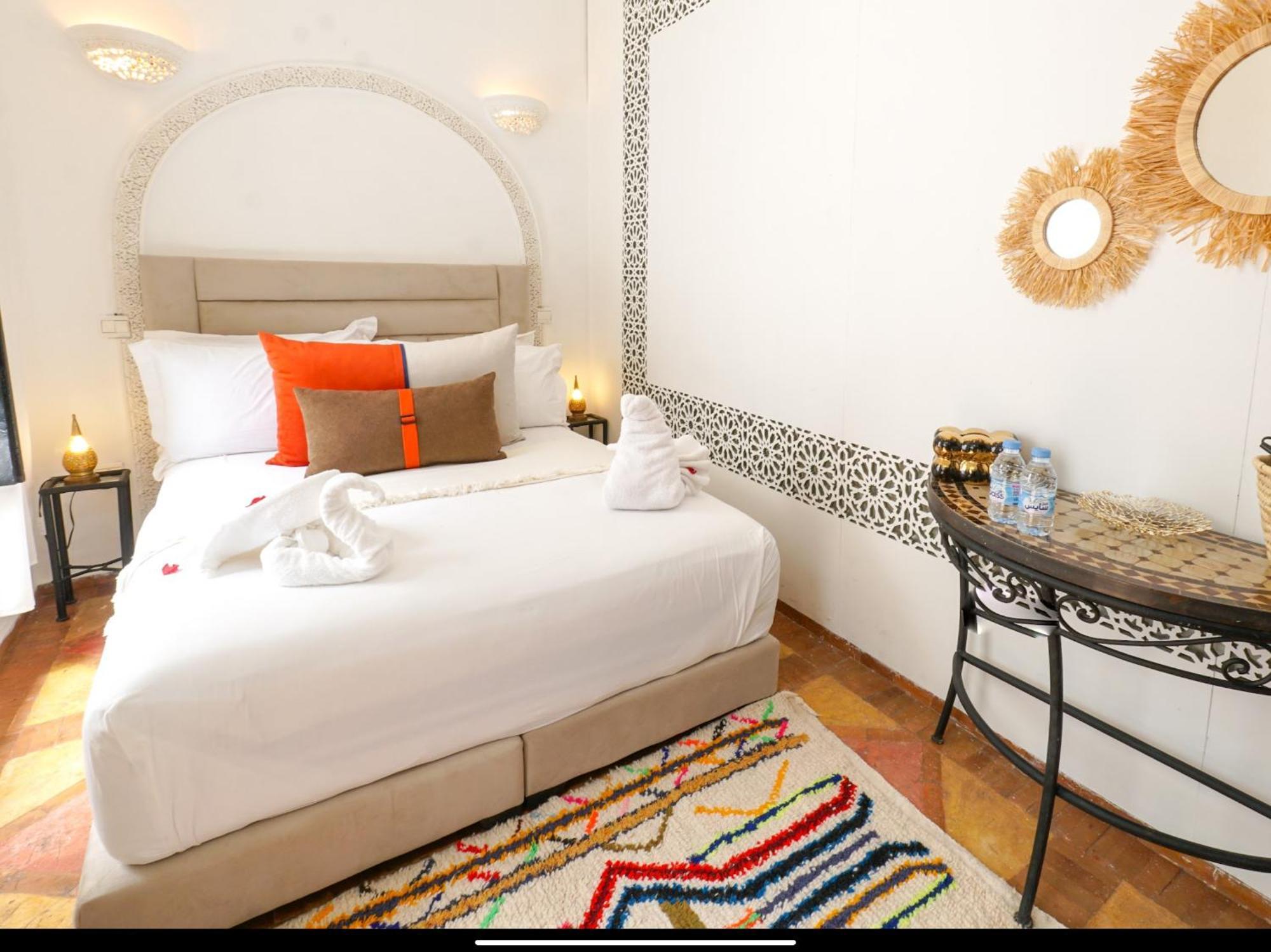 Riad Darna 4 Chambres Avec Piscine Et Petit Dejeuner Μαρακές Εξωτερικό φωτογραφία