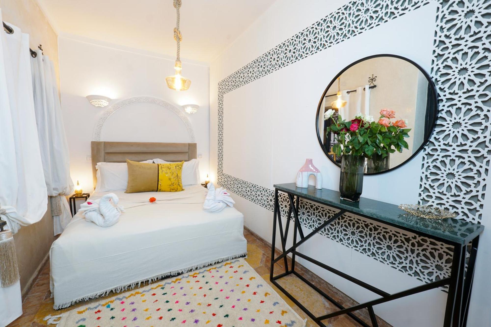 Riad Darna 4 Chambres Avec Piscine Et Petit Dejeuner Μαρακές Εξωτερικό φωτογραφία