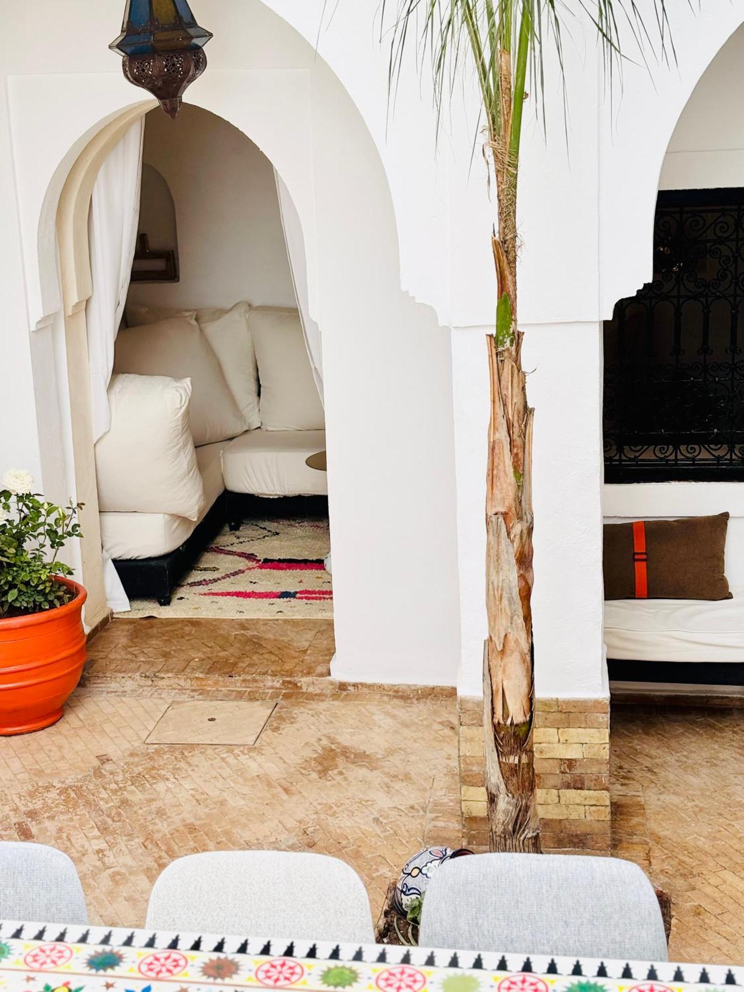 Riad Darna 4 Chambres Avec Piscine Et Petit Dejeuner Μαρακές Εξωτερικό φωτογραφία