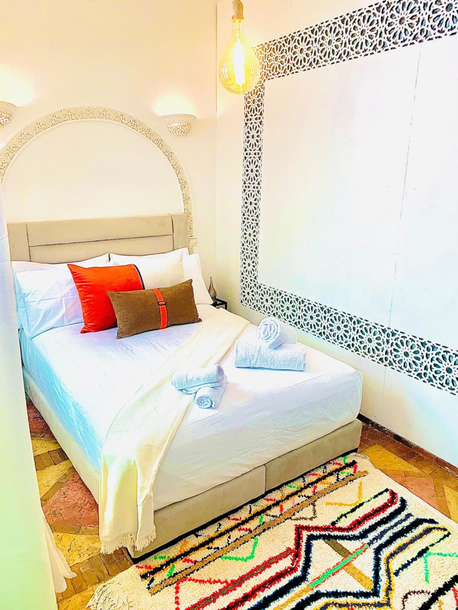 Riad Darna 4 Chambres Avec Piscine Et Petit Dejeuner Μαρακές Εξωτερικό φωτογραφία